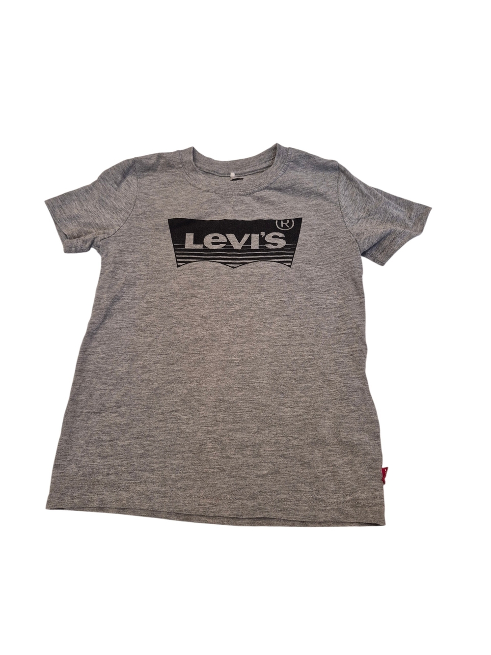 Levi's Heather Gray Short Sleeve Tee with Black Logo